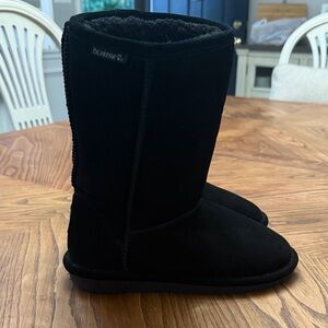 Bear paw Black Suede Boots